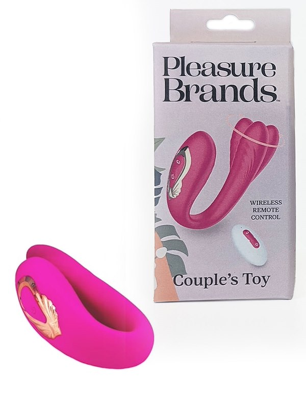 PLEASURE BRANDS - COUPLES TOY WITH REMOTE ALT3 view Color: PK