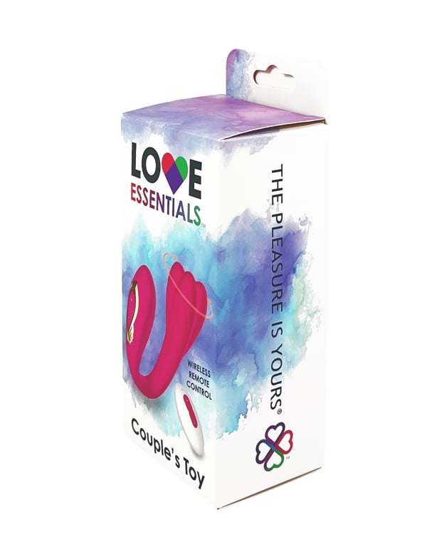 Love Essentials Couples Toy With Remote ALT4 view Color: PK