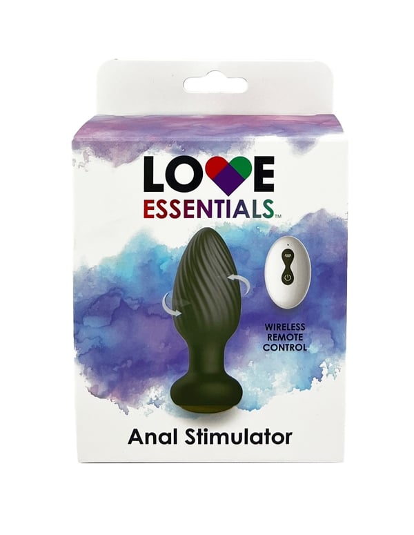 Love Essentials Anal Stimulator With Remote ALT2 view Color: BK