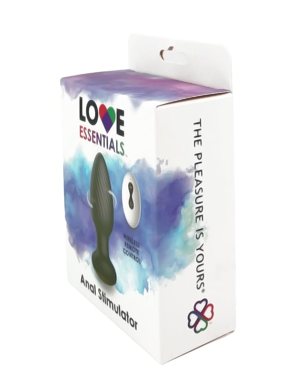 Love Essentials Anal Stimulator With Remote ALT3 view Color: BK