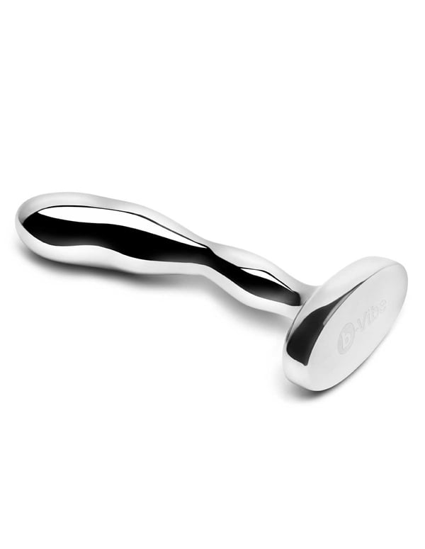 B-Vibe Stainless Steel Prostate Plug ALT5 view Color: SL