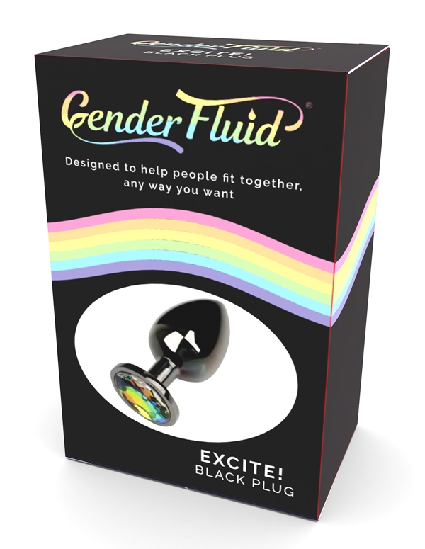 Gender Fluid Excite! Extendo Plug - Silver
