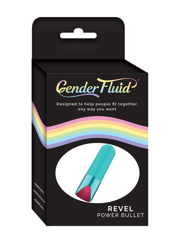 GENDER FLUID - REVEL POWER BULLET ALT1 view Color: AQ