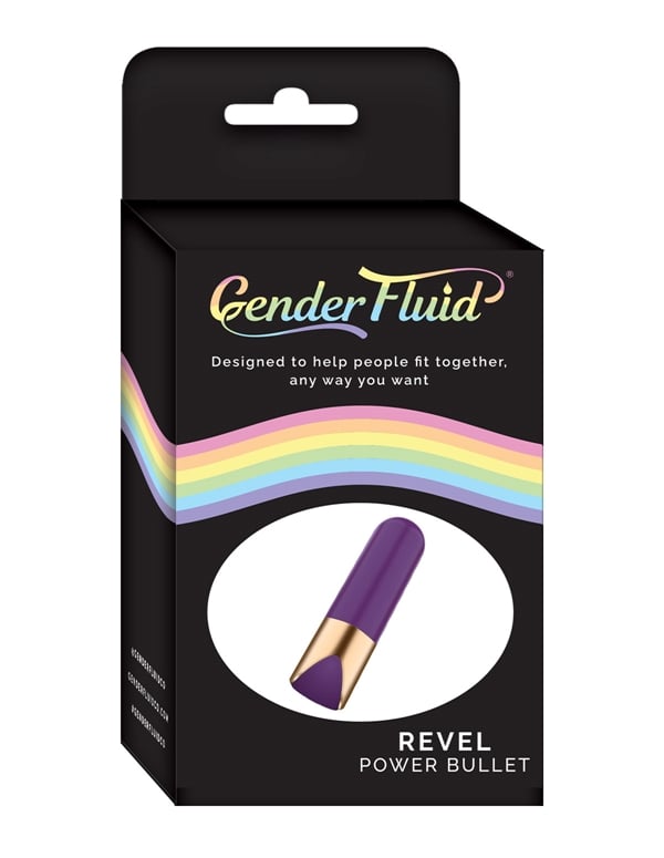 Gender Fluid - Revel Purple Power Bullet ALT1 view Color: PR