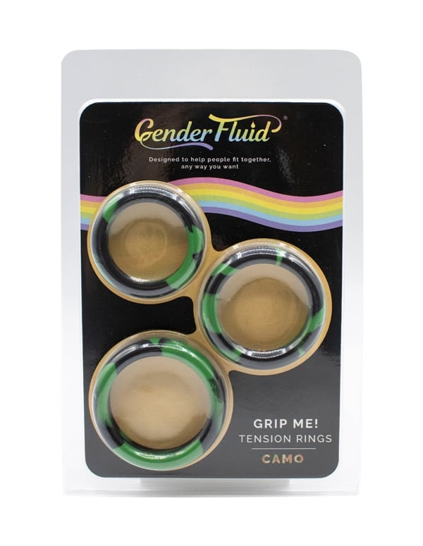 Gender Fluid - Grip Me! Tension Ring Set ALT1 view Color: CA