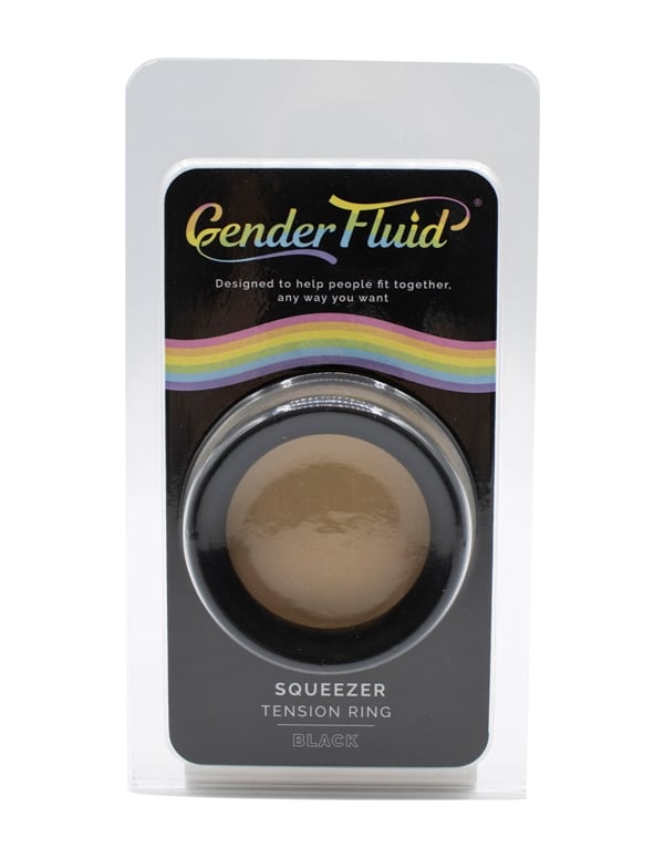 Gender Fluid - Squeezer Tension Ring ALT1 view Color: BK