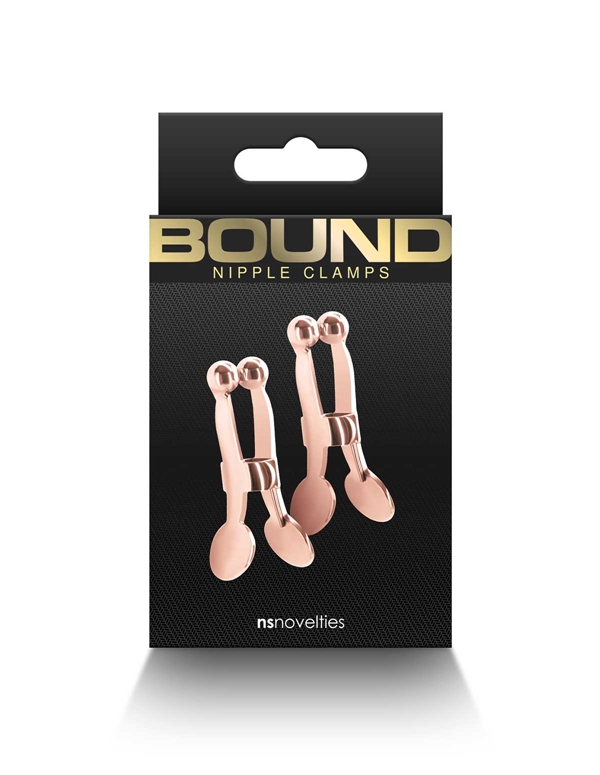 Bound - Nipple Clamps C1 ALT1 view Color: RGLD