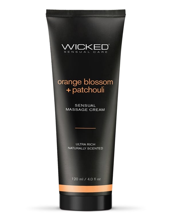 Wicked Sensual Massage Cream - Orange Blossom + Patchouli 4Oz. default view Color: NC