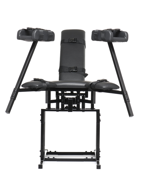Master Series Stretching Obedience Chair ALT2 view Color: BK