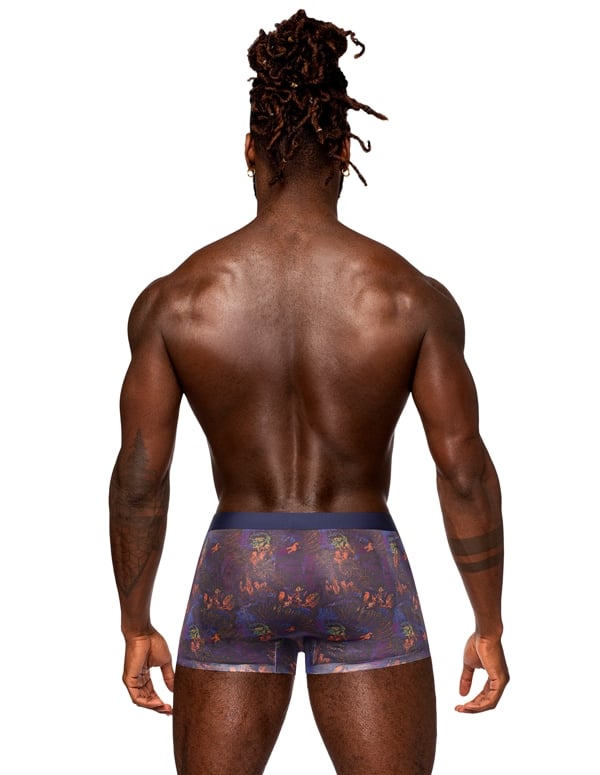 Paint Splatter Seamless Sheer Short ALT1 view Color: MC