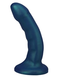 Alternate front view of TANTUS CURVE DILDO - SOFT SILICONE
