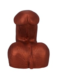 Alternate back view of TANTUS ON THE GO SILICONE PACKER - SUPER SOFT SILICONE IN COPPER