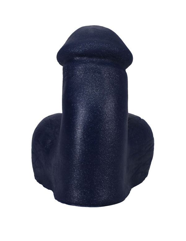 Tantus On The Go Silicone Packer - Super Soft Silicone In Sapphire ALT3 view Color: SAP