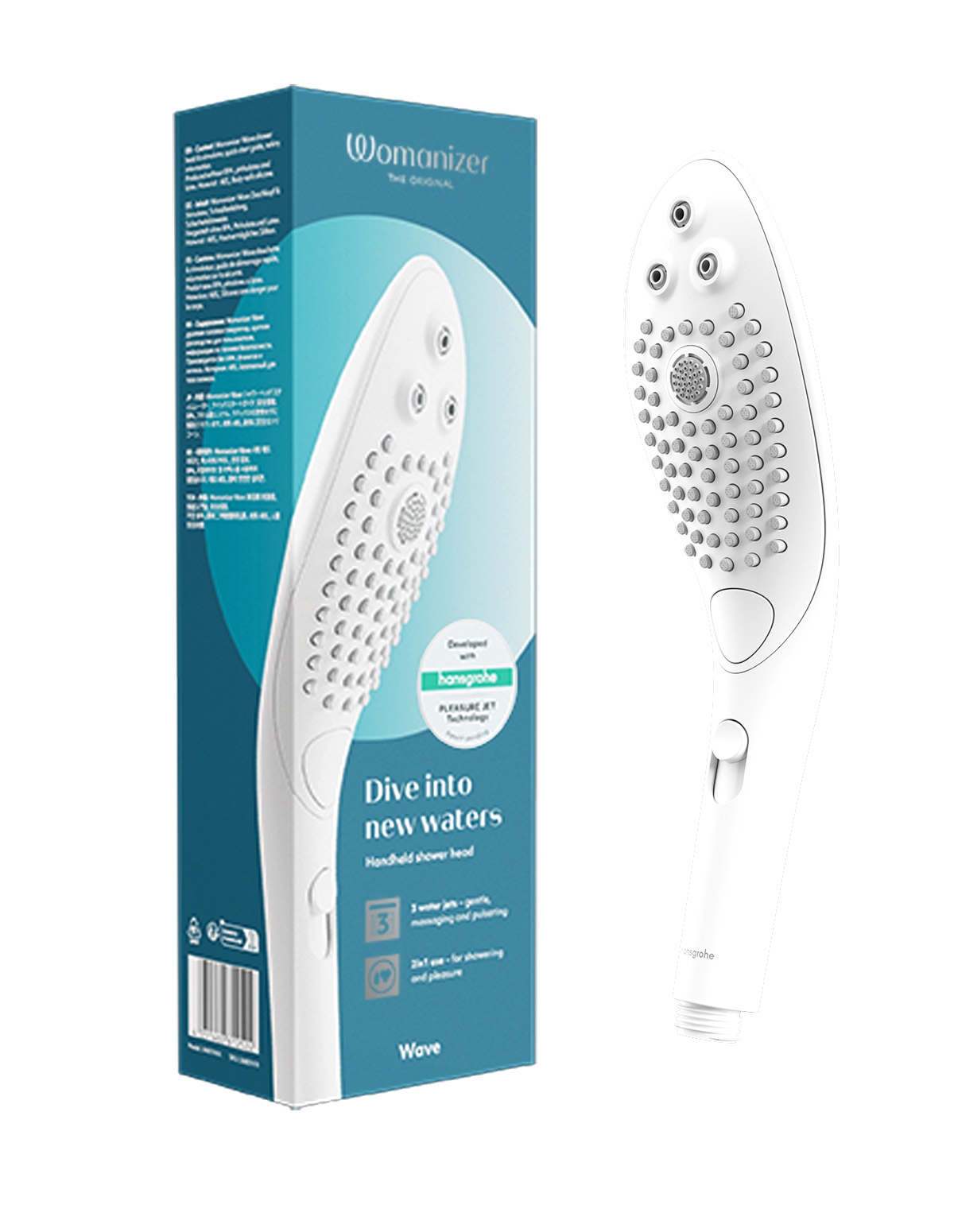 alternate image for Womanizer Wave Pleasure Shower Head