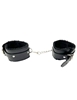 Additional BLACK view of product LOVERS PAIN - FAUX FUR ANKLE CUFFS with color code BK