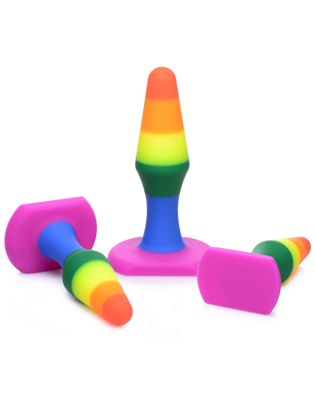 alternate image for Rainbow Ready Silicone Anal Trainer Set