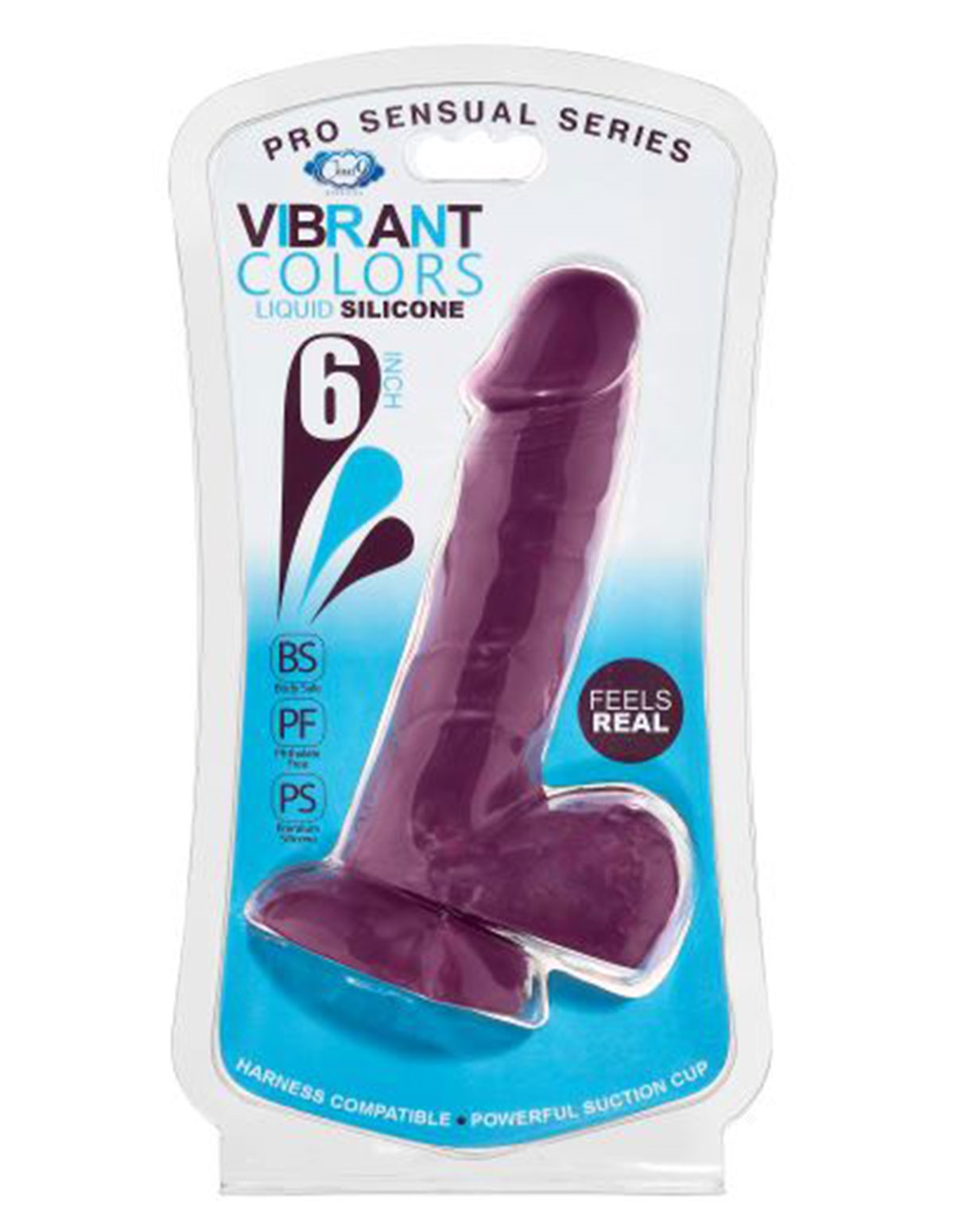 Pro Sensual Vibrant Colors Plum Dildo 6 Inch - WTC971-3107-WTC | Lovers  Lane