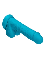 Alternate back view of PRO SENSUAL VIBRANT COLORS DILDO 7 INCH