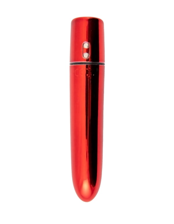 Never Lonely Ruby Red Rechargeable Bullet ALT1 view Color: RD