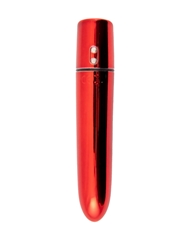 Alternate back view of NEVER LONELY RUBY RED RECHARGEABLE BULLET