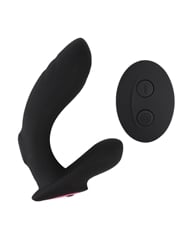 Additional  view of product BOOTY BUDDIES PULSING P-SPOT PLEASER with color code BK