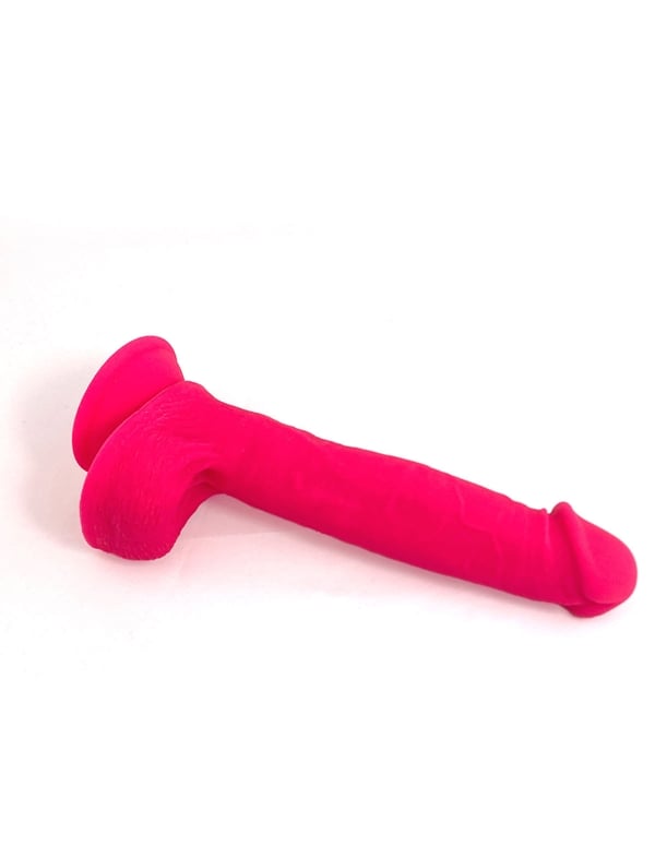 Never Lonely Rock Candy Dildo ALT2 view Color: HP