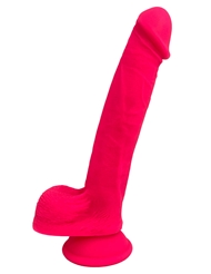 Alternate front view of NEVER LONELY ROCK CANDY DILDO