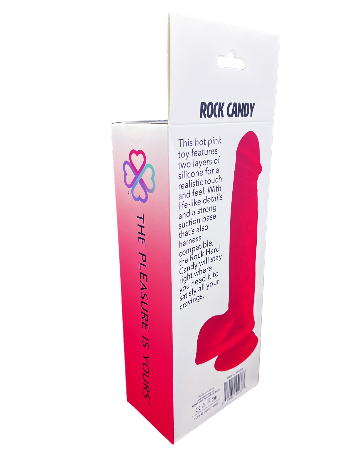 NEVER LONELY - ROCK CANDY DILDO - LL-D-0080-03285 | Lover's Lane