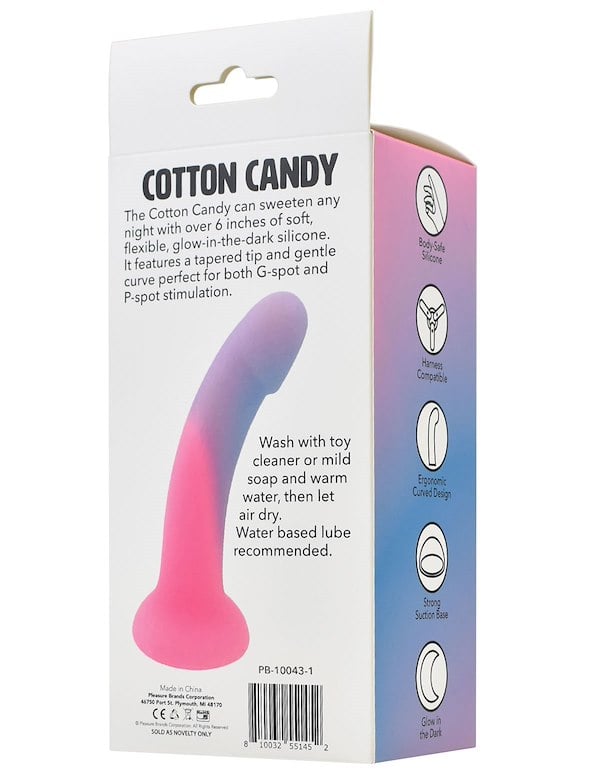Never Lonely - Cotton Candy Dildo ALT7 view Color: PBL