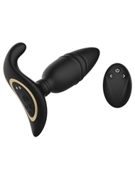 Alternate back view of ANAL AFFAIR THRUSTING PLUG WITH TAINT TICKLER