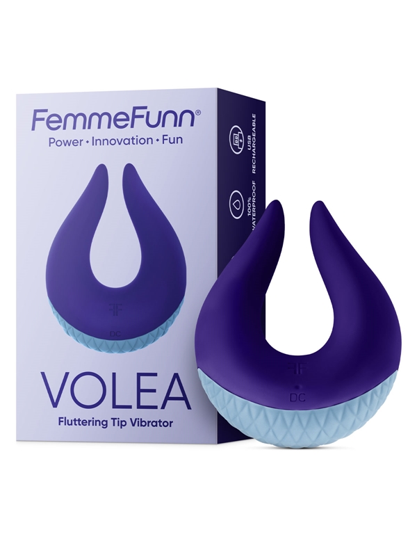Femme Funn Volea Fluttering Tip Vibrator ALT1 view Color: PR