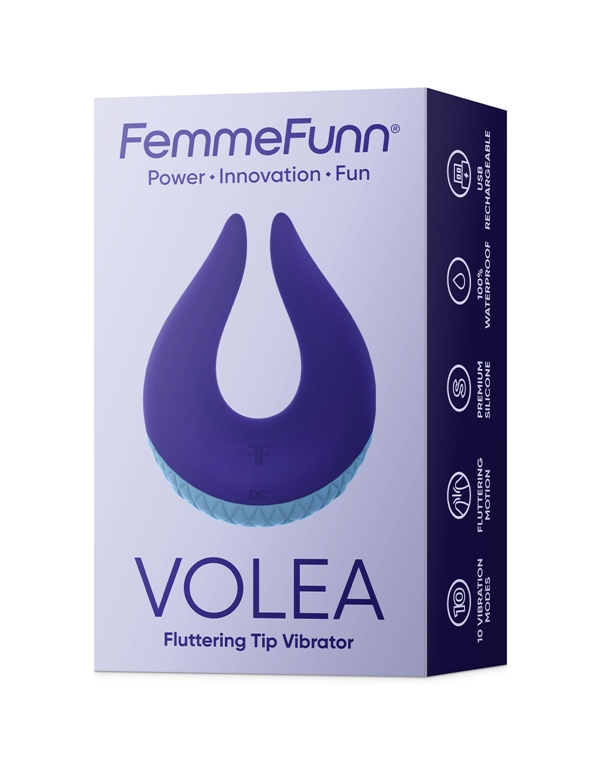 Femme Funn Volea Fluttering Tip Vibrator ALT3 view Color: PR