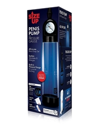 Alternate back view of SIZE UP PENIS PUMP WITH PRESSURE GAUGE