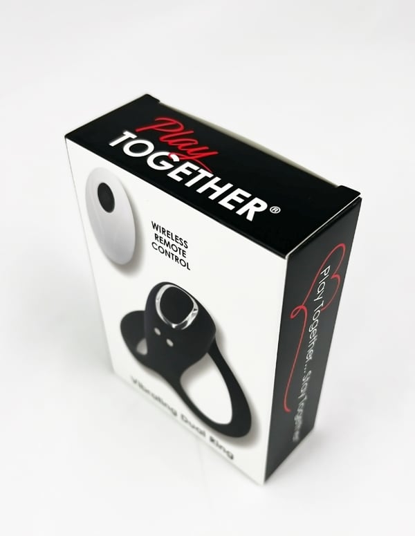Play Together Vibrating Dual Ring ALT5 view Color: BK