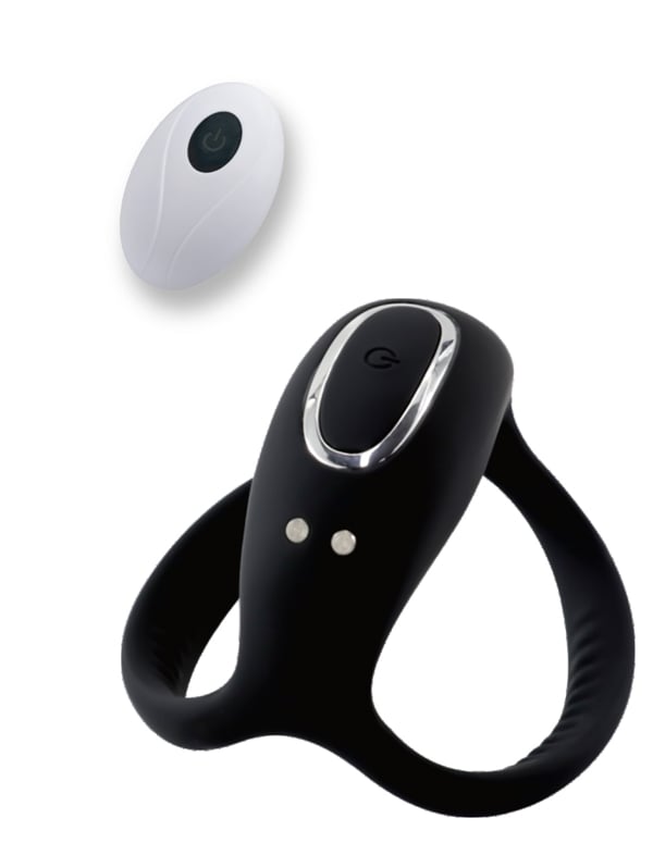 Play Together Vibrating Dual Ring ALT7 view Color: BK