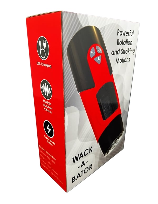 Wack-A-Bator Stroker With Suction Mount ALT5 view Color: RB