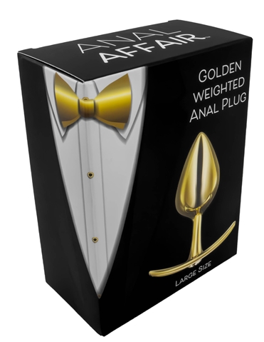ANAL AFFAIR - LARGE WEIGHTED ANAL PLUG - LL-096M-03283