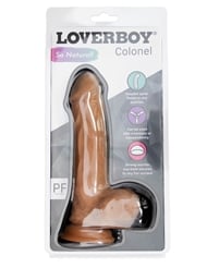 Alternate back view of LOVERBOY COLONEL DILDO