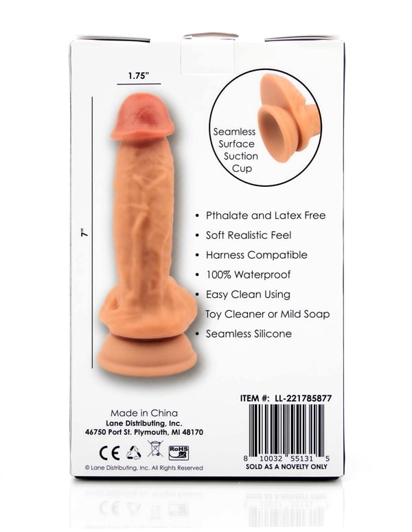 Loverboy Luxe The Real Deal Dildo ALT3 view Color: VA