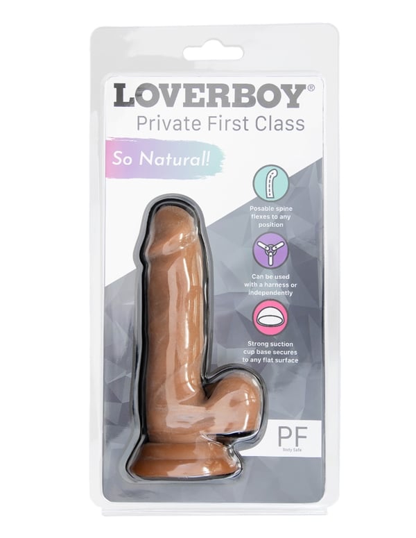 Loverboy Private First Class Dildo ALT1 view Color: CAR