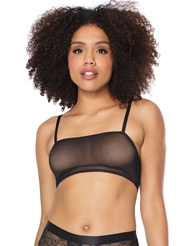 Additional  view of product SHEER BRALETTE with color code BK