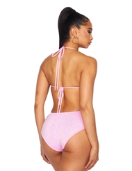 Alternate back view of LETS GO PARTY 2PC RHINESTONE SET