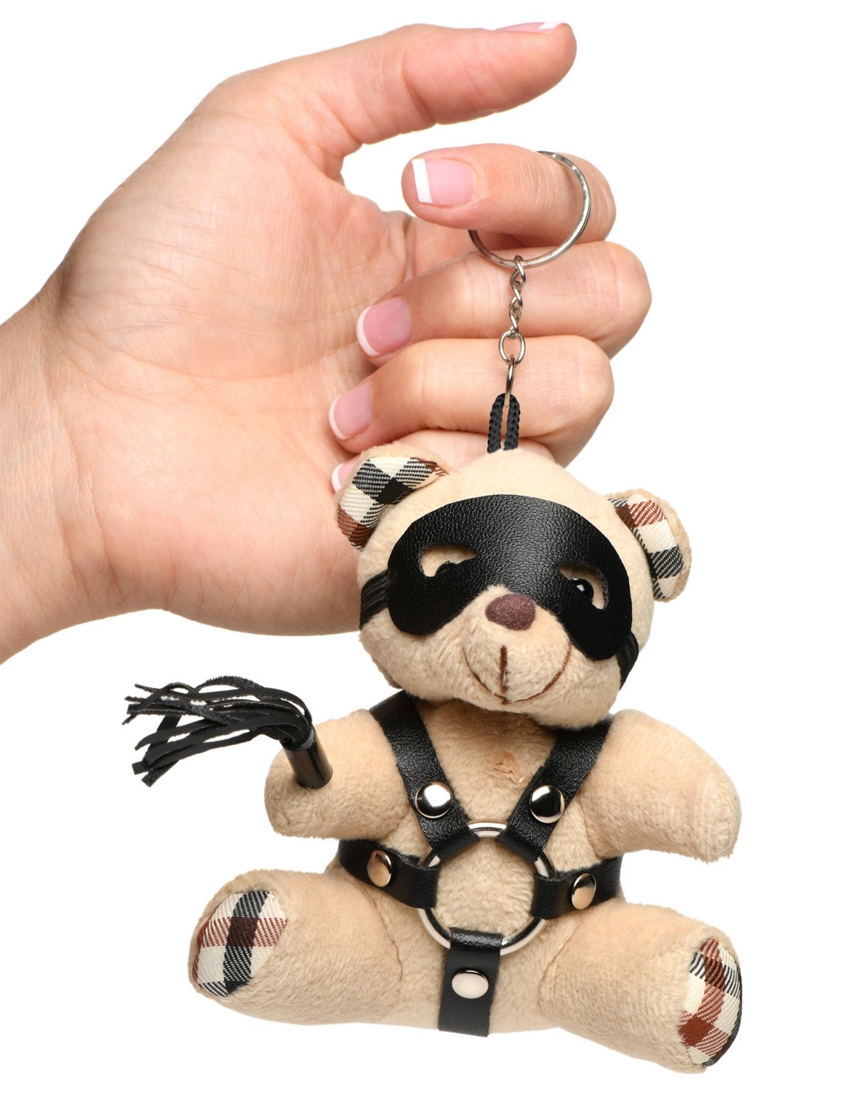 alternate image for Bdsm Teddy Bear Keychain