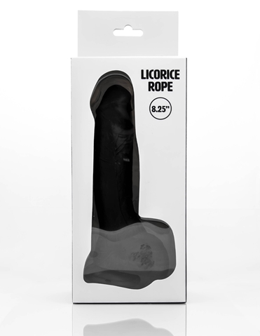 Never Lonely Licorice Rope Dildo 8.25 Inch LL D 0138 03285