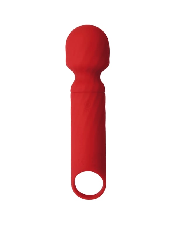 PLEASURE ON-THE-GO MINI TRAVEL WAND ALT1 view Color: RD