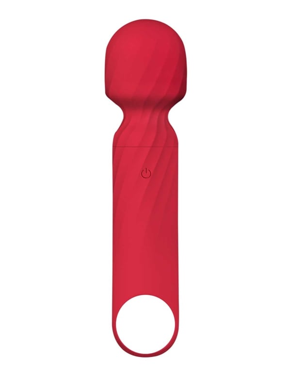 Pleasure On-The-Go Mini Travel Wand default view Color: RD