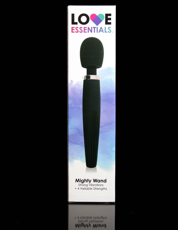 Love Essentials Mighty Wand Massager ALT5 view Color: BK