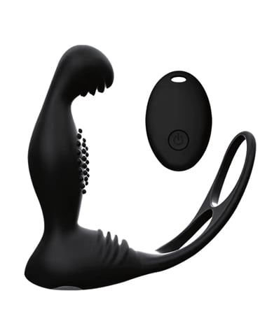ANAL AFFAIR C-RING AND PROSTATE MASSAGER W/REMOTE - LL-V-0091-03285