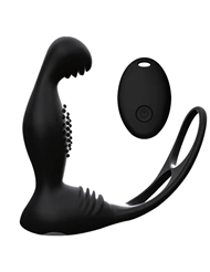 Alternate front view of ANAL AFFAIR C-RING AND PROSTATE MASSAGER W/REMOTE