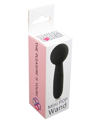 Alternate back view of NEVER LONELY MINI POP WAND MASSAGER